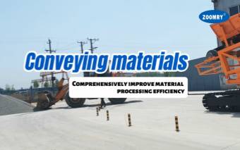 Conveying materials comprehensively improve material processing efficiency