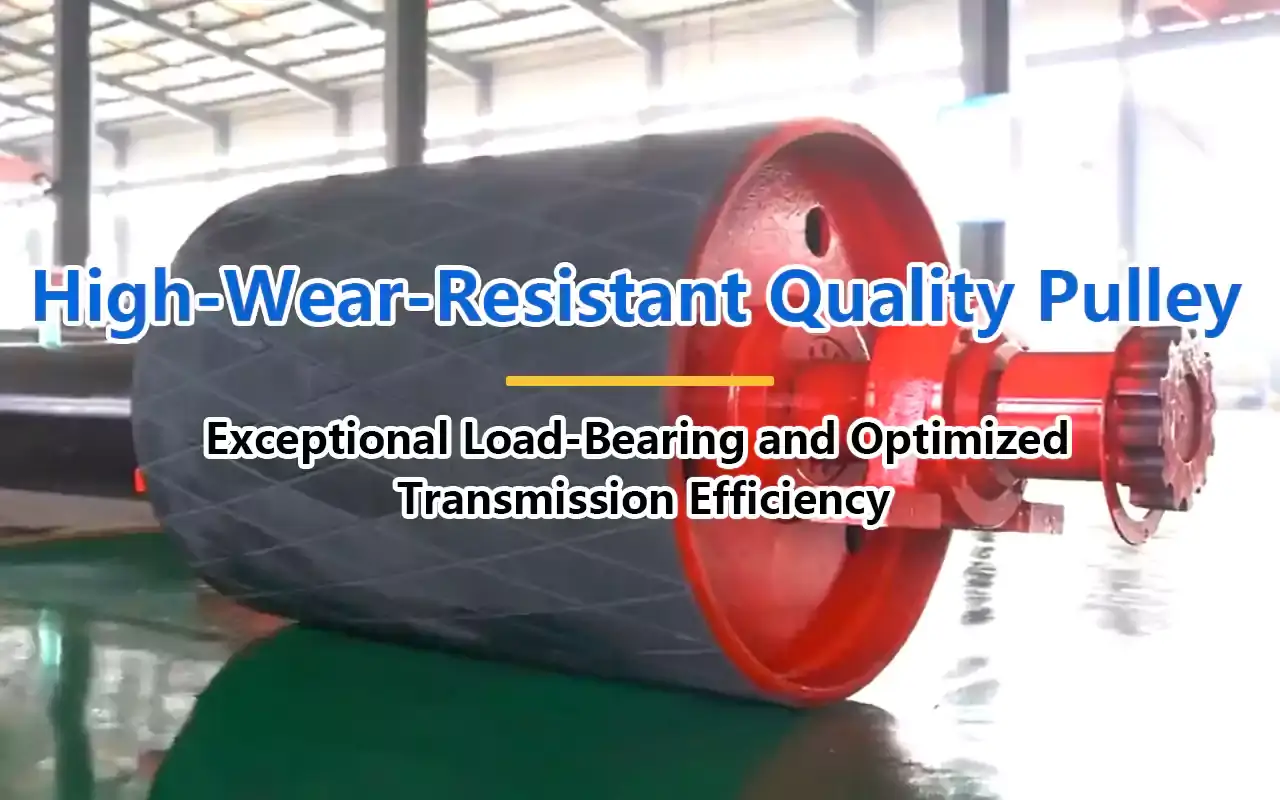 Zoomry High-Wear-Resistant Quality Pulley - Exceptional Load-Bearing and Optimiz