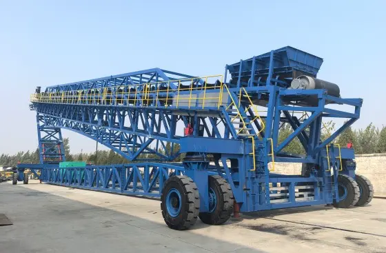 Zoomry Telescopic conveyor ship loader parts 