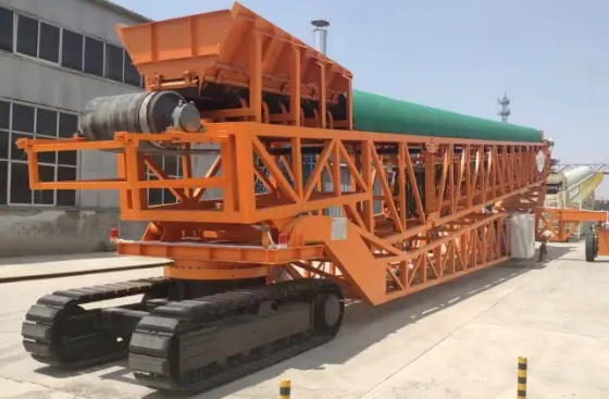 The Differences Between Tracked Stacker Conveyor and Radial Stacker