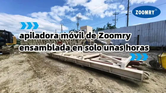 Solución eficiente: apiladora móvil de Zoomry ensamblada en solo unas horas