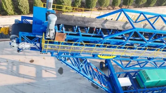 Ship loader conveyor, a multifunctional port material handling expert