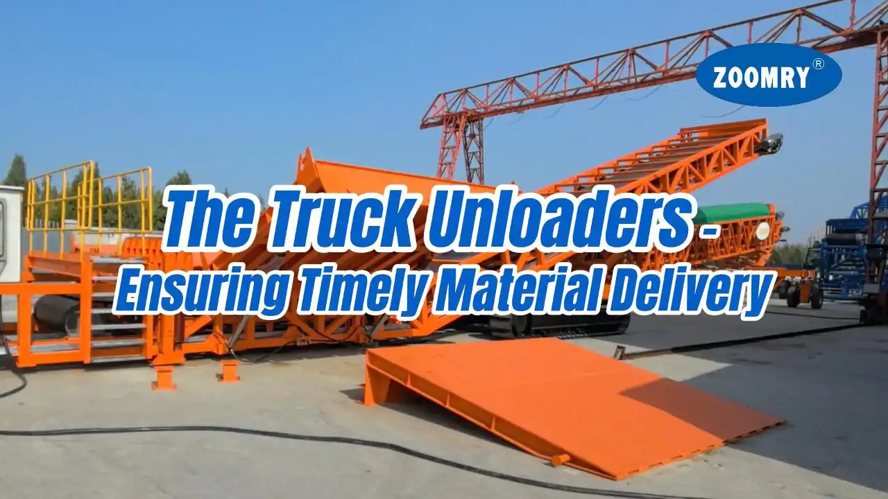 Portable Truck Unloaders in Construction Sites- Ensuring Timely Material Deliver