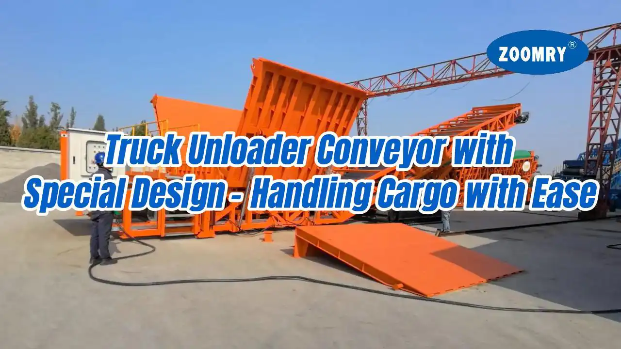 Truck Unloader Conveyor with Special Design- Handling Cargo with Ease