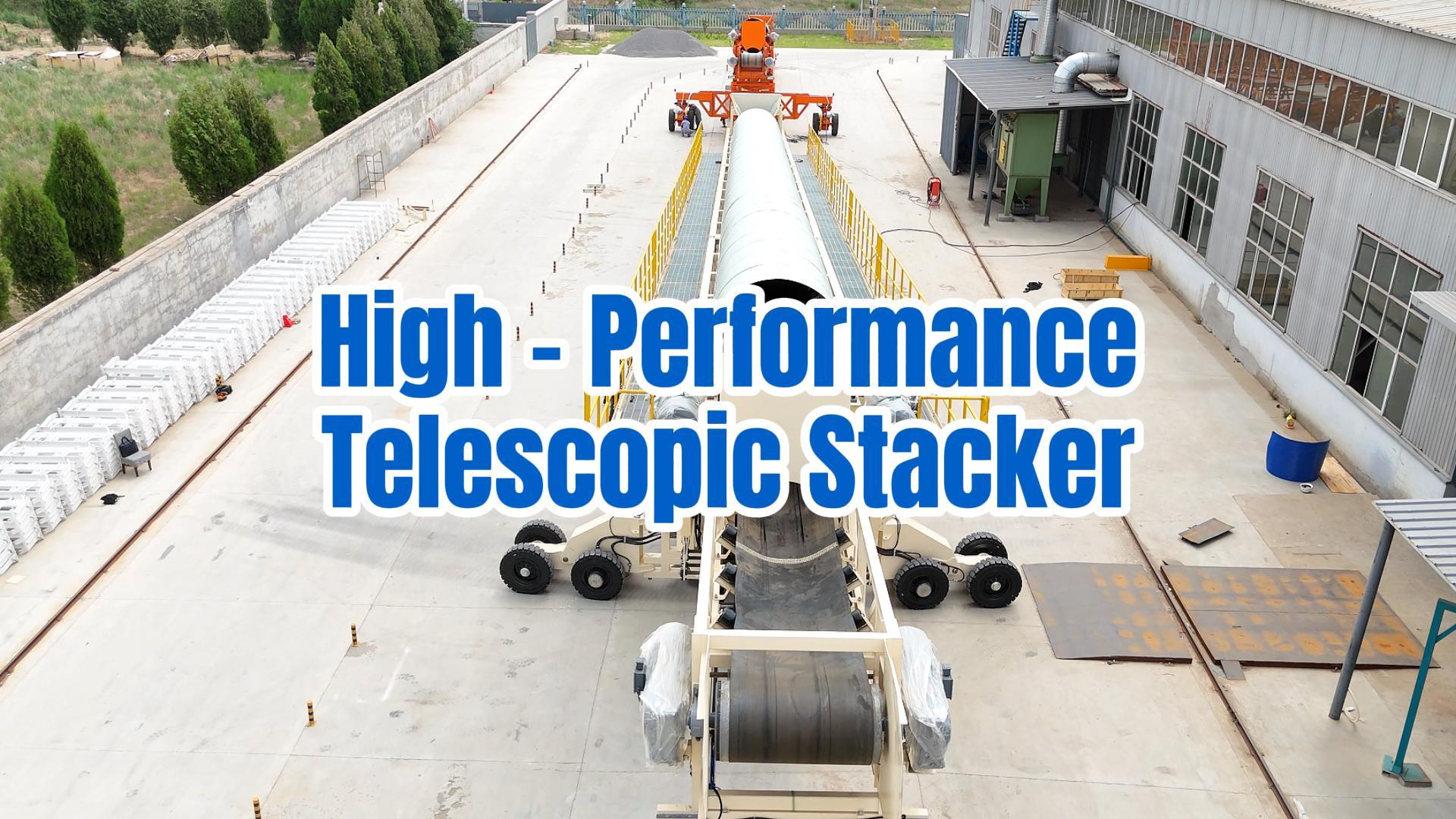 High - Performance Telescopic Stacker-Effortless Material Handling