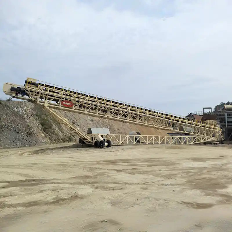 Telescopic stacker