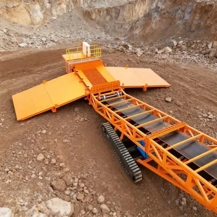 ZRLS-TU1400 Mobile Truck Unloader (2-Lane)
