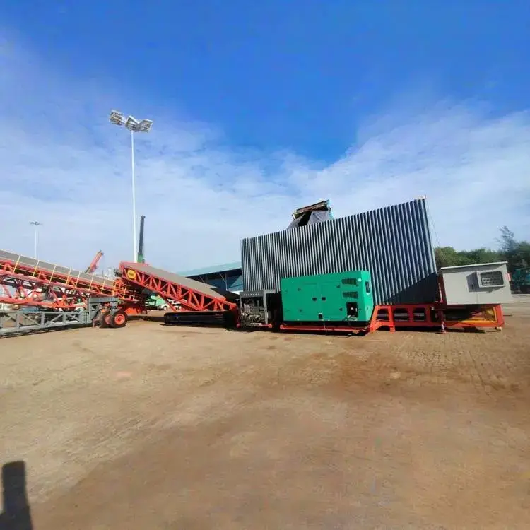 ZRLS-TU1400 Mobile Truck Unloader (4-Lane)