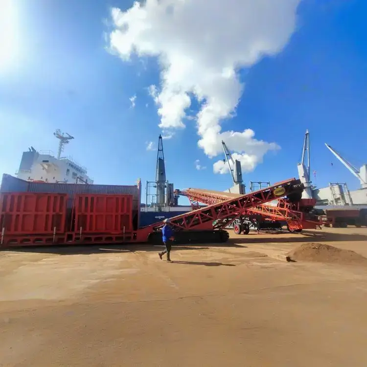 ZRLS-TU1800 Mobile Truck Unloader (4-Lane)