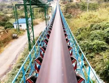 Long Distance Sand and Gravel Aggregate Conveying Solution