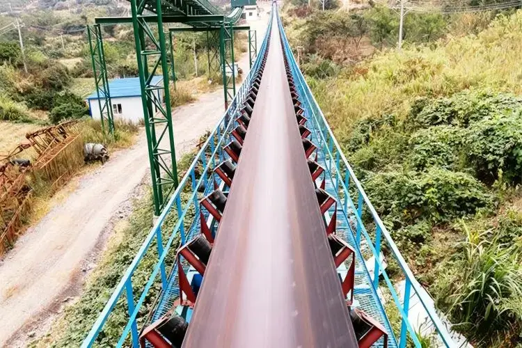 Long Distance Sand and Gravel Aggregate Conveying Solution Long Distance Sand and Gravel Aggregate Conveying Solution
