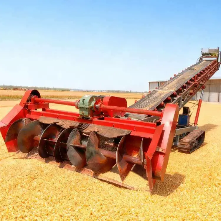 Grain Spiral Scraper Conveyor