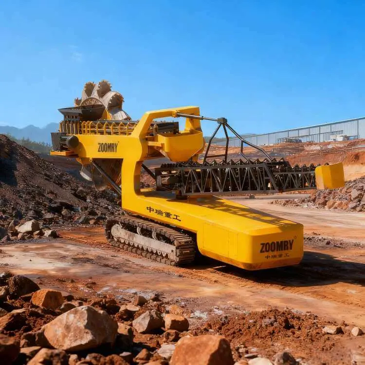 Tracked Bucket Wheel Reclaimer