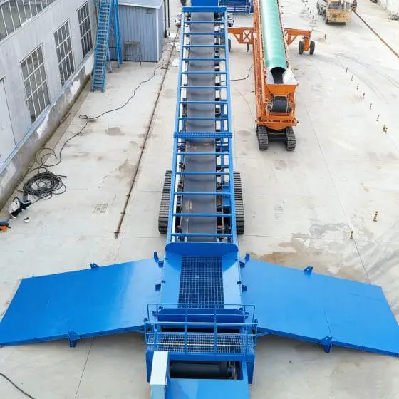 轮式卡车卸车机