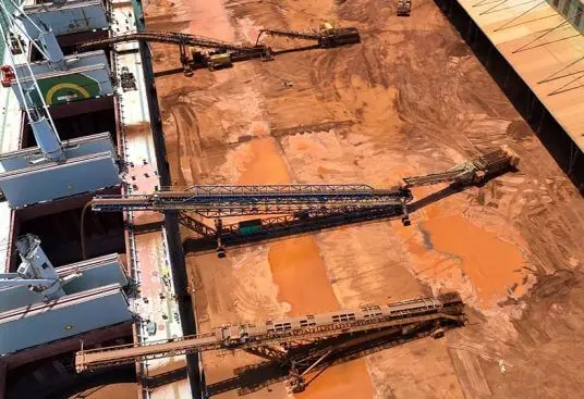 Интегральное решение для транспортировки сыпучих материалов в портах: Мобильный 