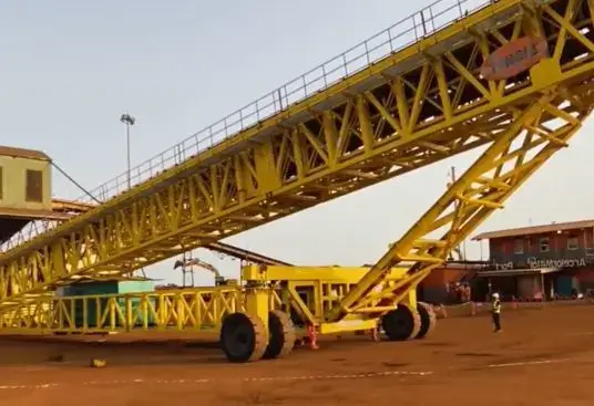 Application Case of Mobile Ship Loader at the Port of Buchan